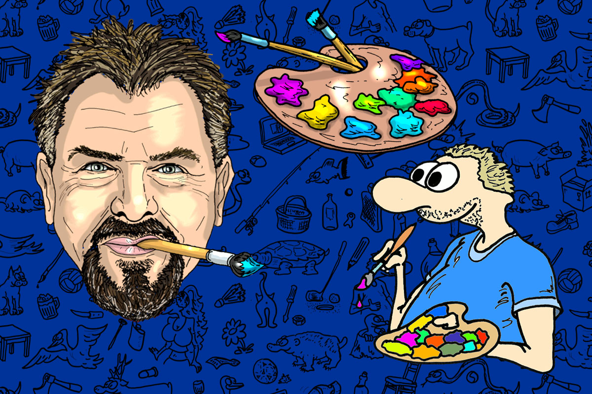 Karikaturista na akci: skvělá zábava