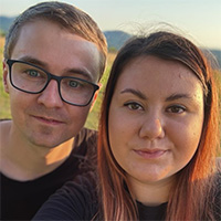Eliška a Rosťa Machů